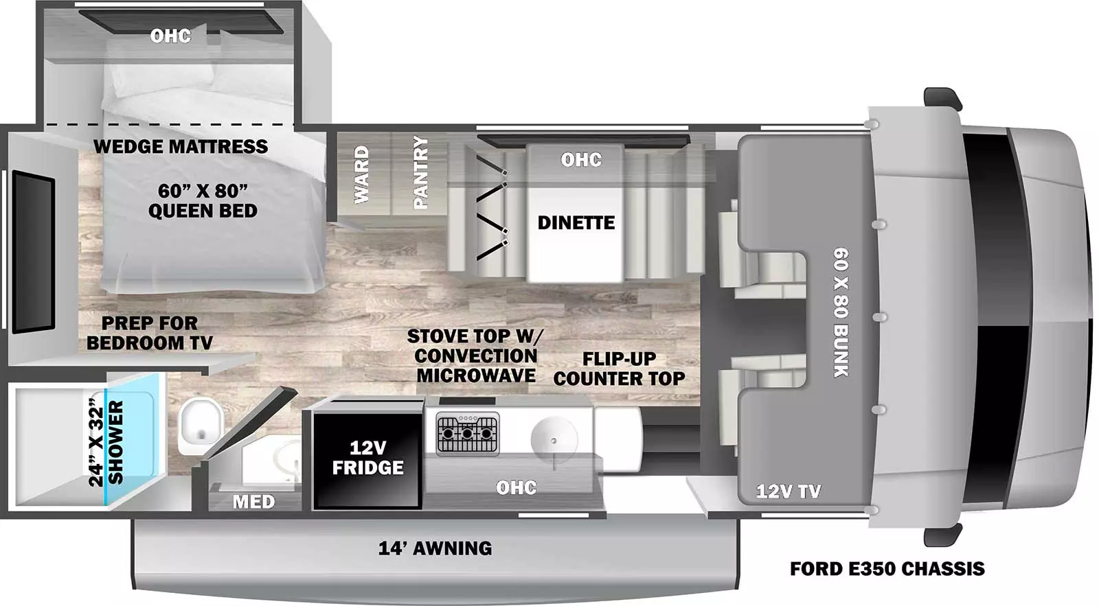 Solera 23S Floorplan