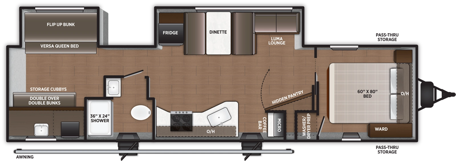 Airelume 325 Floorplan