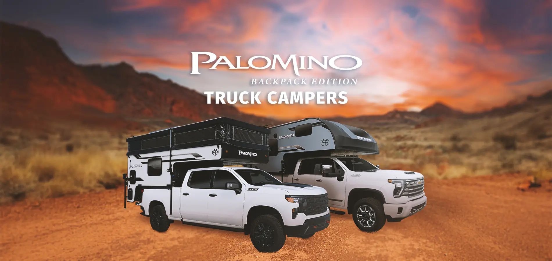 Palomino Backpack Truck Campers RVs