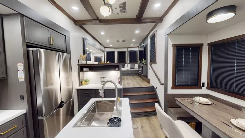 Cedar Creek Cottage Fifth Wheels Main Room