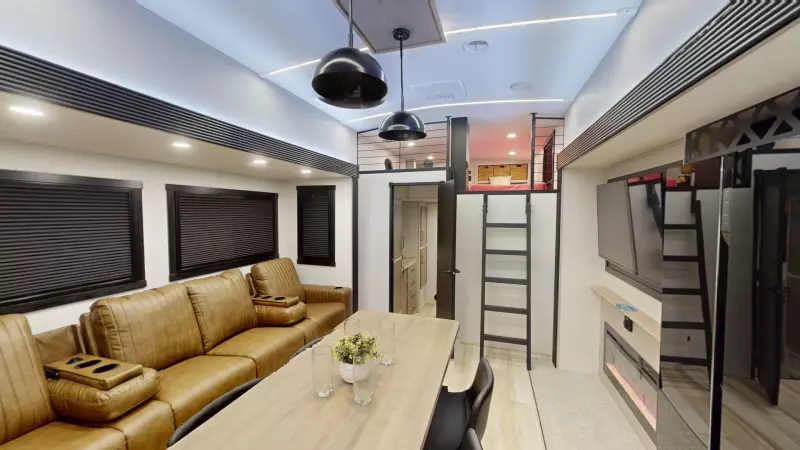Hemisphere Fifth Wheels Main Room